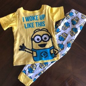 Despicable Me Minions Pajama set for toddlers